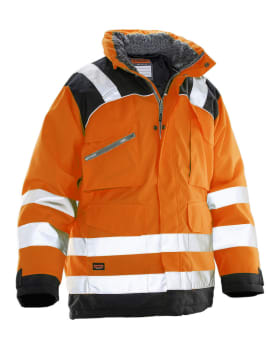 JOBMAN VINTERPARKAS SYNLIGHET, ORANGE