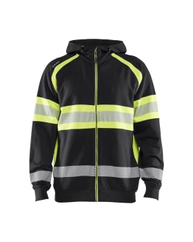 BLÅKLÄDER HETTEJAKKE VARSEL, GUL/SORT
