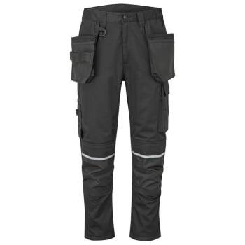 PORTWEST WX2 STRETCH HÅNDVERKSBUKSE, SORT