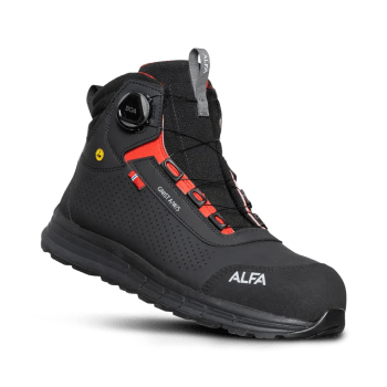 ALFA GNIST AWS MED VERN, SORT