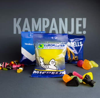 REKLAMEPOSE 50G SMÅGODT