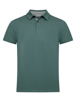 CUTTER & BUCK ADVANTAGE PREMIUM POLO MEN, PINE GREEN