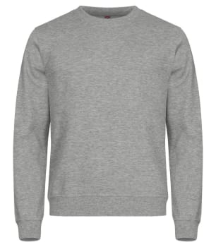 CLIQUE MIAMI ROUNDNECK, GREY MELANGE