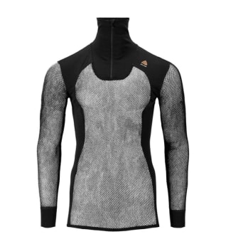 ACLIMA WOOLNET POLO M/ZIP