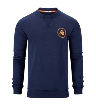 ACLIMA FLEECEWOOL V2 CREWNECK HERRE, MARINE