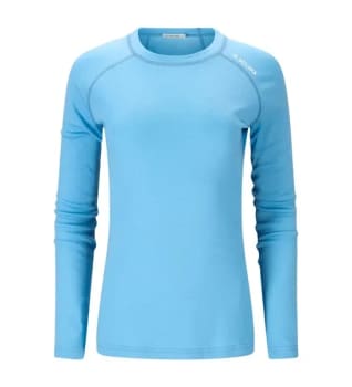 ACLIMA WARMWOOL CREWNECK W, TURKIS