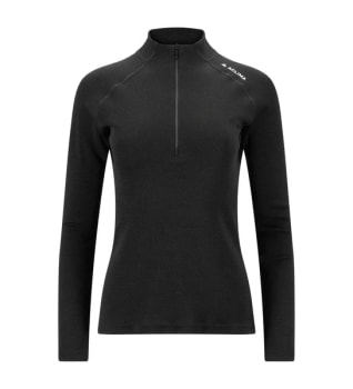 ACLIMA WARMWOOL MOCKNECK W, SORT