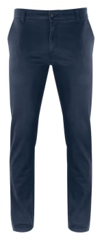 JAMES HARVEST OFFICER CHINOS, BLÅ