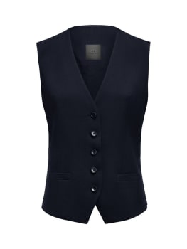 JAMES HARVEST & FROST SIGNATURE SUIT VEST DAME, MARINE