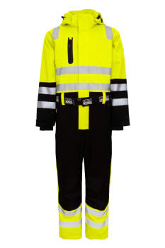 LYNGSØE VINTERKJELDRESS GUL/SORT KL.3
