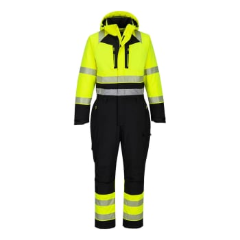 PORTWEST DX438 VINTERKJELEDRESS, GUL/SORT