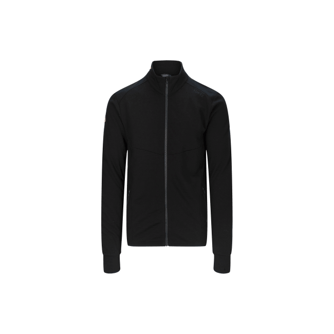 TUFTE FALCON M WOOL FLEECE JACKET, SORT