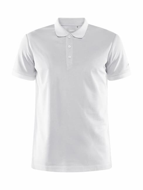 CRAFT UNIFY POLO SHIRT PIQUE HVIT