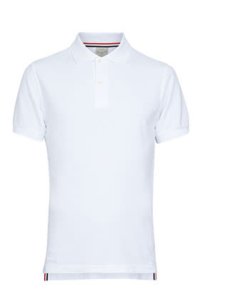 TRACKER PIQUET SKJORTE HVIT