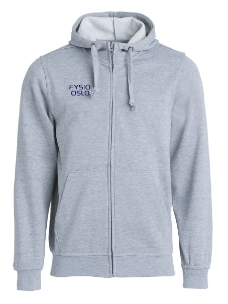 FYSIO OSLO CLIQUE HETTEJAKKE, GRÅ
