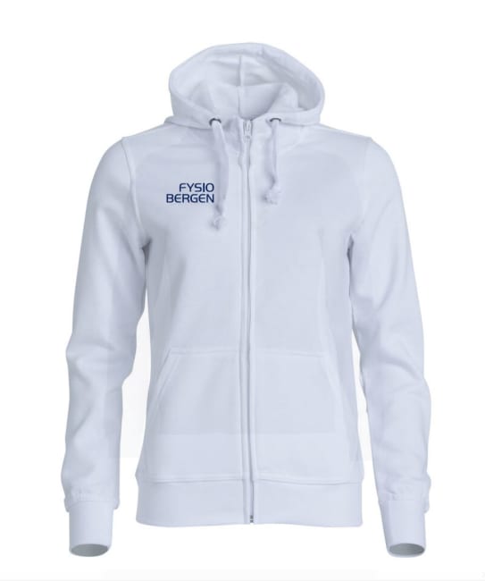 FYSIO BERGEN CLIQUE HETTEJAKKE, DAME HVIT