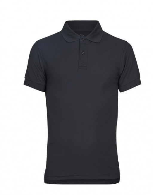 TRACKER COOL DRY SPORT PIQUE, SORT
