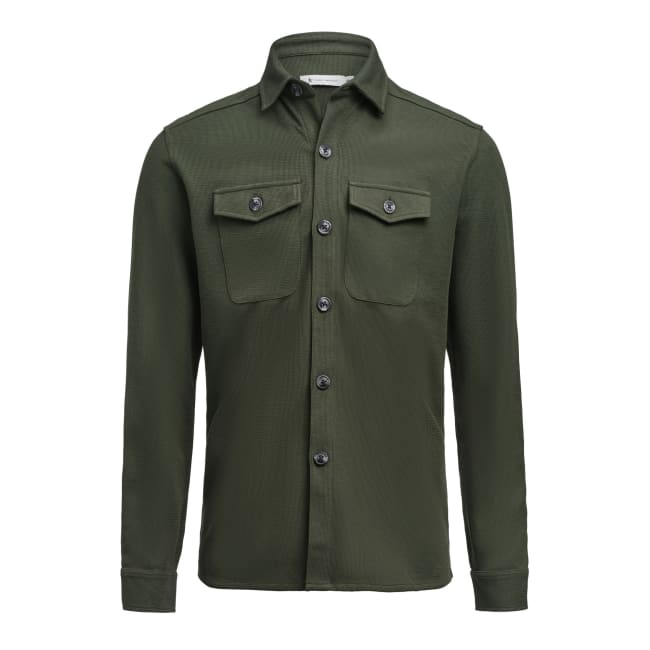JAMES HARVEST HICKSVILLE OVERSHIRT, GRØNN