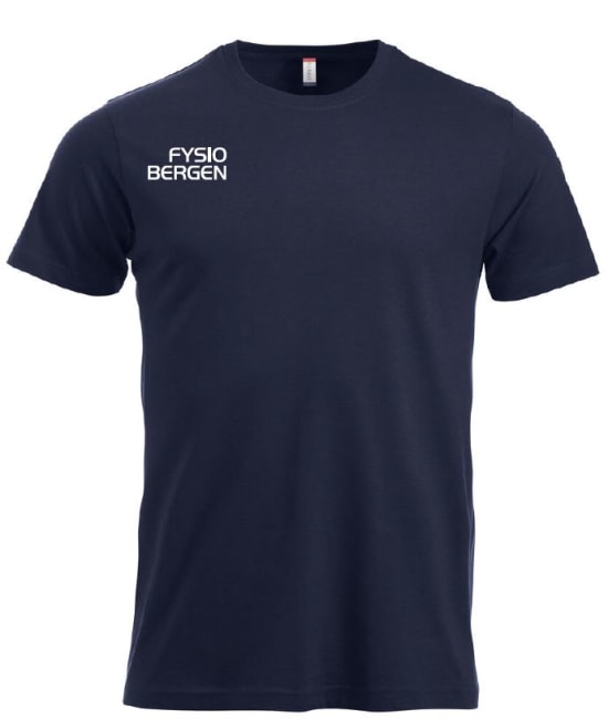 FYSIO BERGEN CLIQUE NEW CLASSIC T-SHIRT MARINE