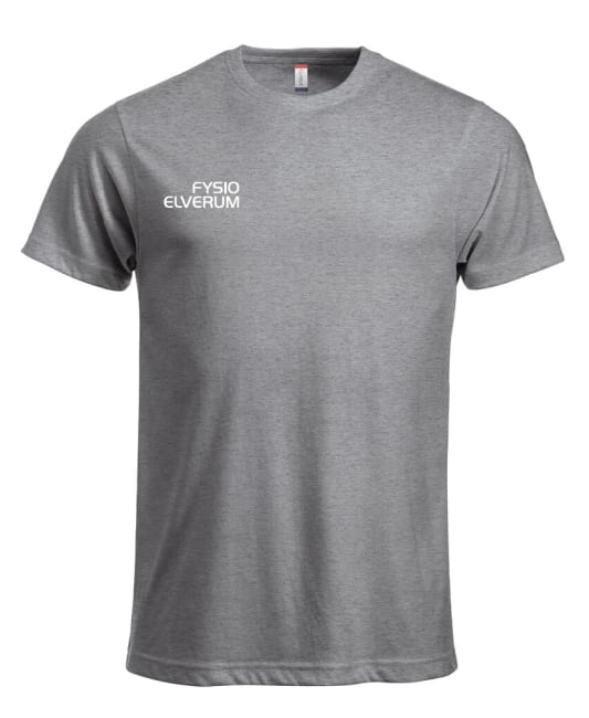 FYSIO ELVERUM CLIQUE NEW CLASSIC T-SHIRT GRÅ