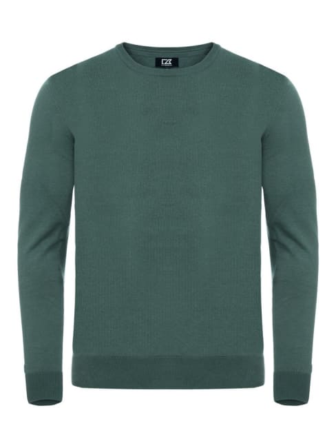CUTTER & BUCK OAKVILLE CREWNECK MEN, PINE GREEN
