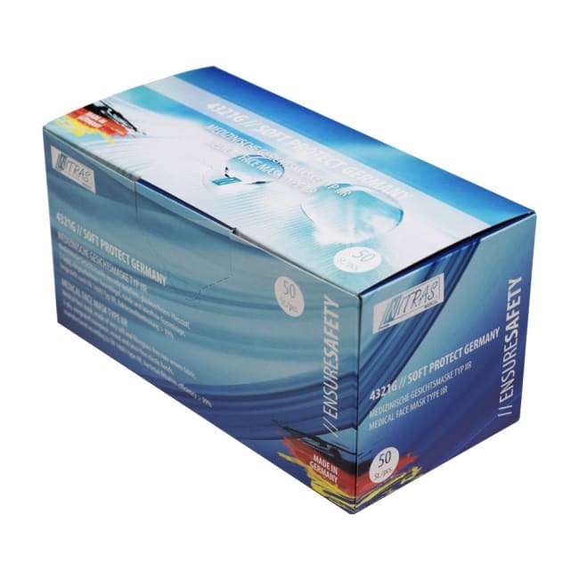 MUNNBIND M/STRIKK, KL.IIR ESKE A 50 STK.