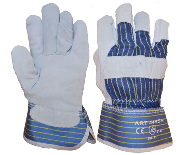 HANSKE AV SPALT/OKSELÆR, HALVFORET