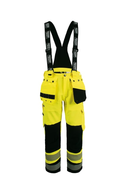 LYNGSØE SKALLBUKSE GUL/SORT KL.2