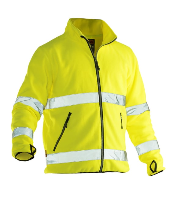 JOBMAN FLEECEJAKKE, SYNLIGHET, KL.3
