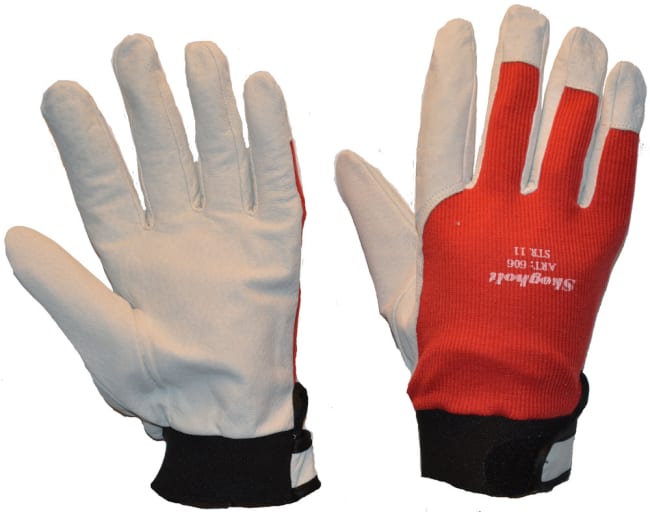 MONTERINGSHANSKE I TYNT SVINELÆR/STOFF/BORRELÅS