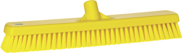 GULVBØRSTE, 470 MM, STIV GUL