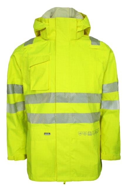LYNGSØE MULTINORM HI-VIS VINTERJAKKE M/AVTAKBART FOR