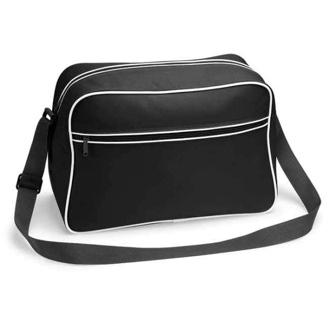 BAGBASE RETRO SHOULDER BAG, SORT