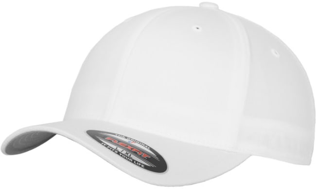 FLEXFIT WOOLY COMBED, HVIT