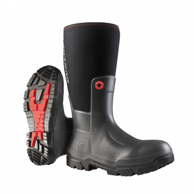 DUNLOP SNUGBOOT PIONEER U/VERN, SORT