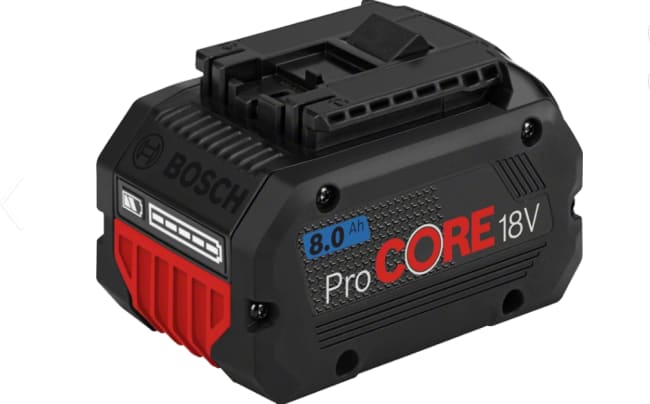 BOSCH LADER+2 BATTERIER+, 18V-8AH