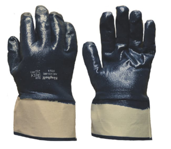 BOMULLSHANSKE HELDYPPET NITRIL M/MANSJETT