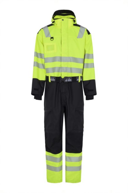 LYNGSØE SKALLDRESS GUL/SORT KL.3