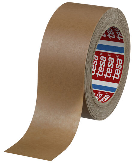 PAPIRTAPE 4313 BRUN 50MMX50 SYREFRI, KART A 36 RLL