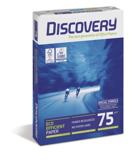 KOPIPAPIR - A4 - 75G - DISCOVERY (5X500 ARK)