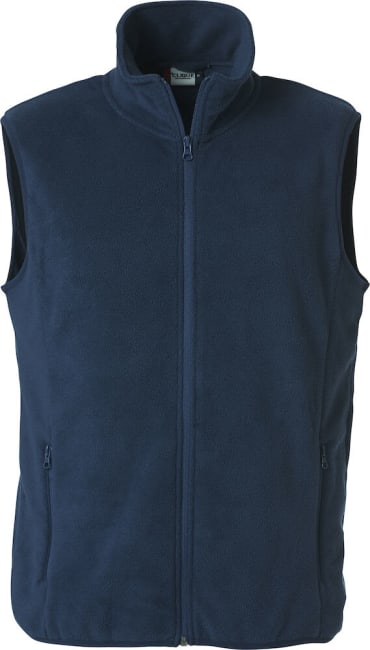 BASIC POLAR FLEECE VEST, MARINE
