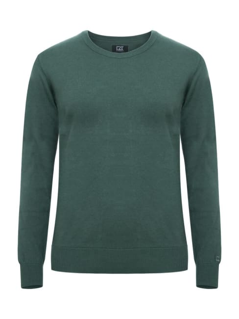 CUTTER & BUCK OAKVILLE CREWNECK WOMEN, PINE GREEN