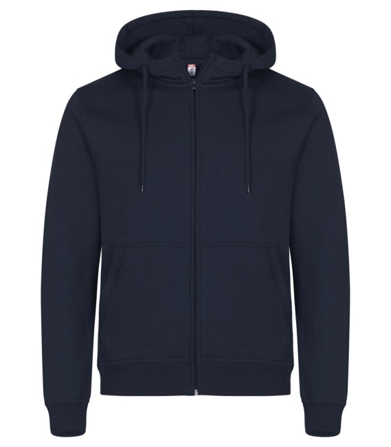 CLIQUE MIAMI HOODY FULL ZIP, MARINE