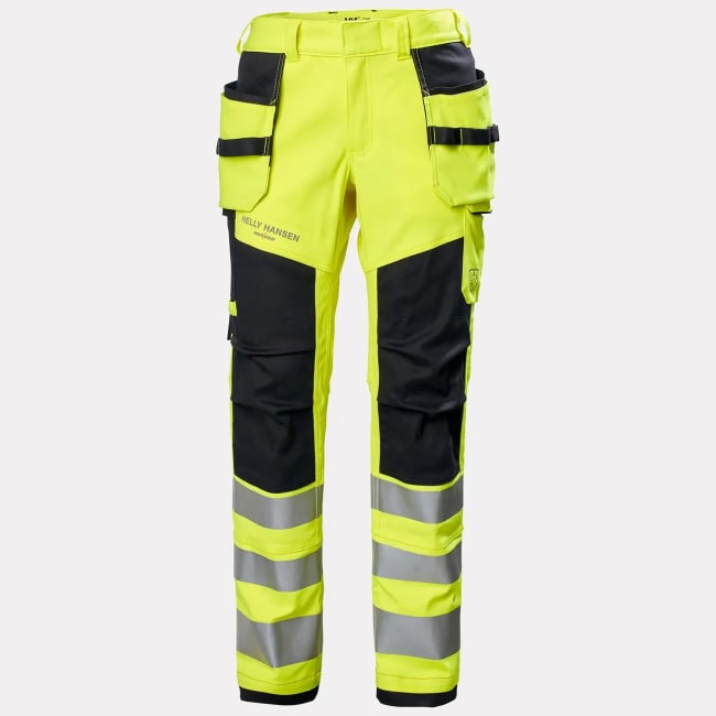 HELLY HANSEN FYRE HÅNDVERKERBUKSE KL2, GUL