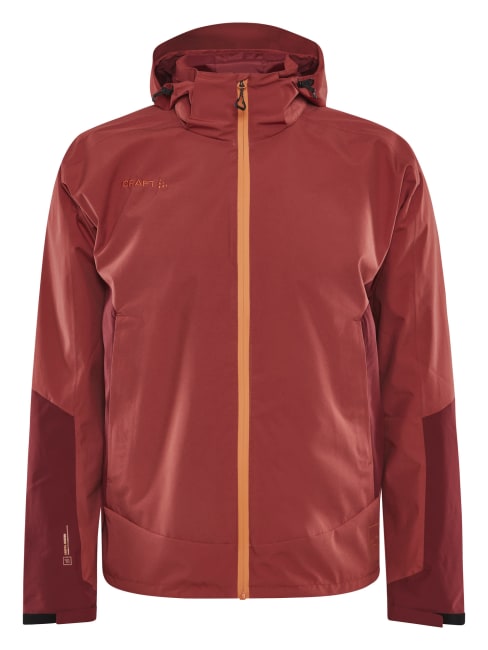 CRAFT CORE EXPLORE SHELL JACKET M, RØD