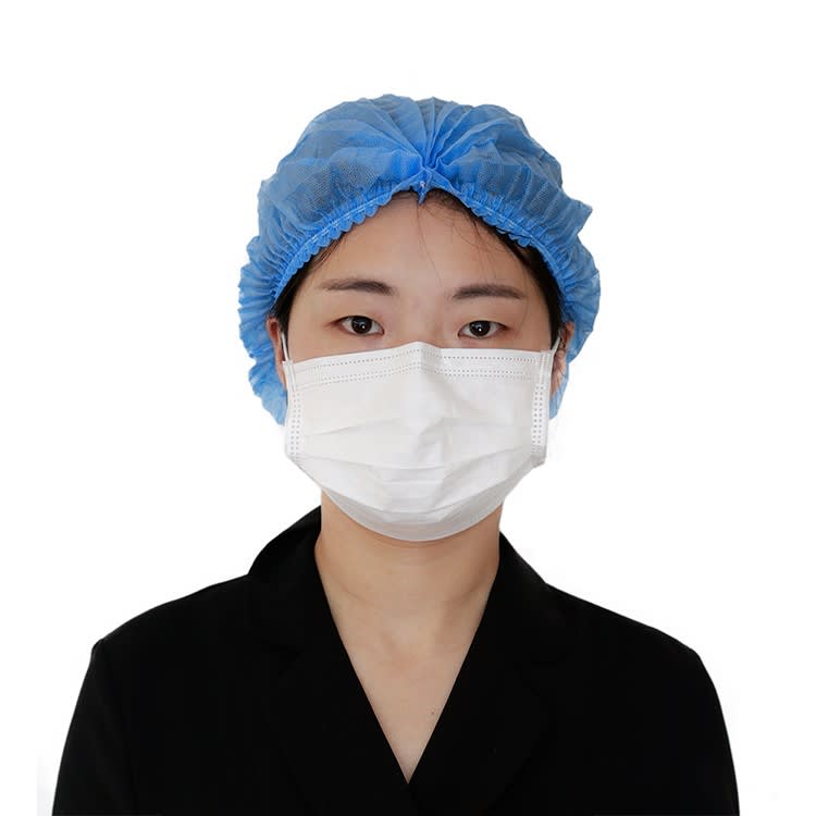 HÅRNETT, BLÅ (100 STK)