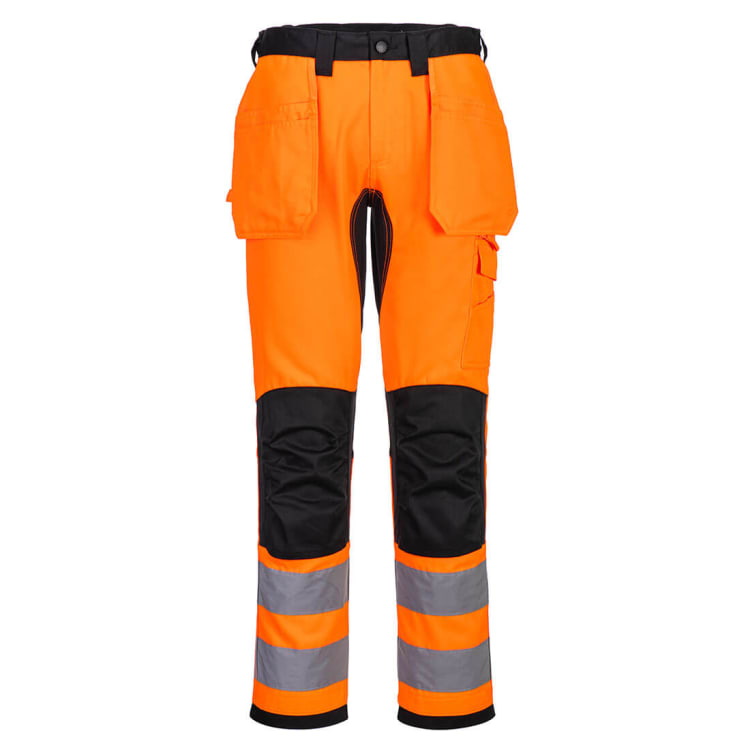 PORTWEST WX2 HI-VIS HÅNDVERKSBUKSE ORANGE