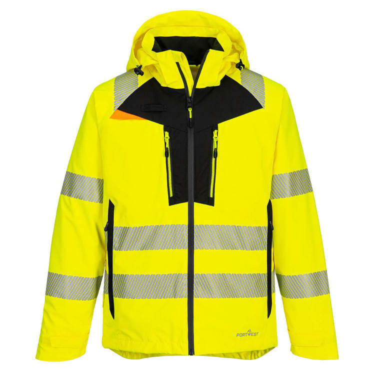 PORTWEST HI-VIS REGNJAKKE, GUL