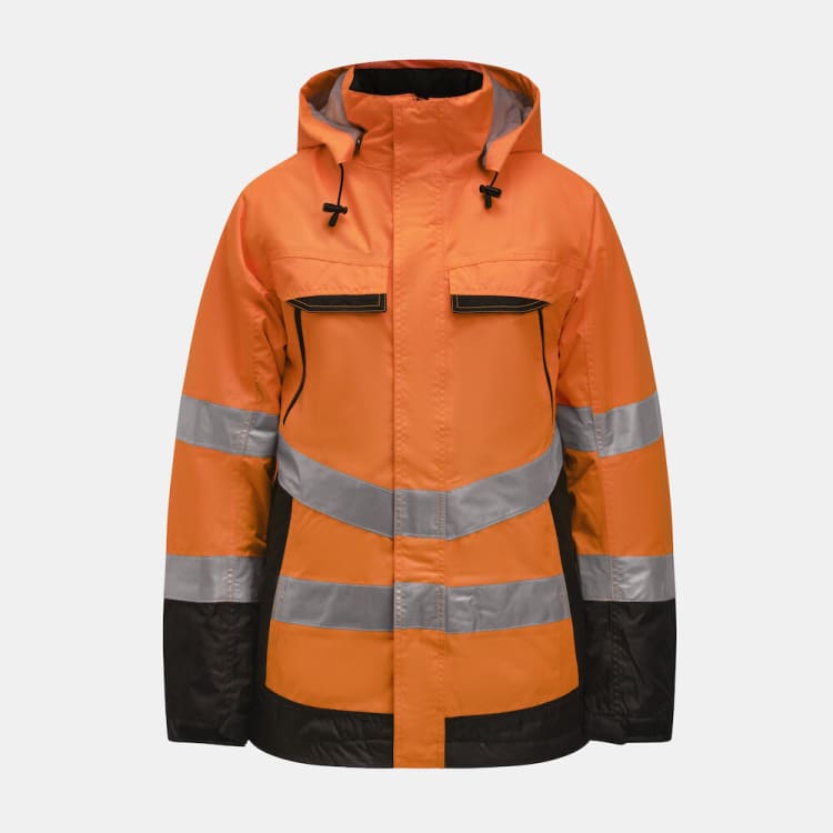 JOBMAN 1383 VINTERJAKKE VARSEL ORANGE