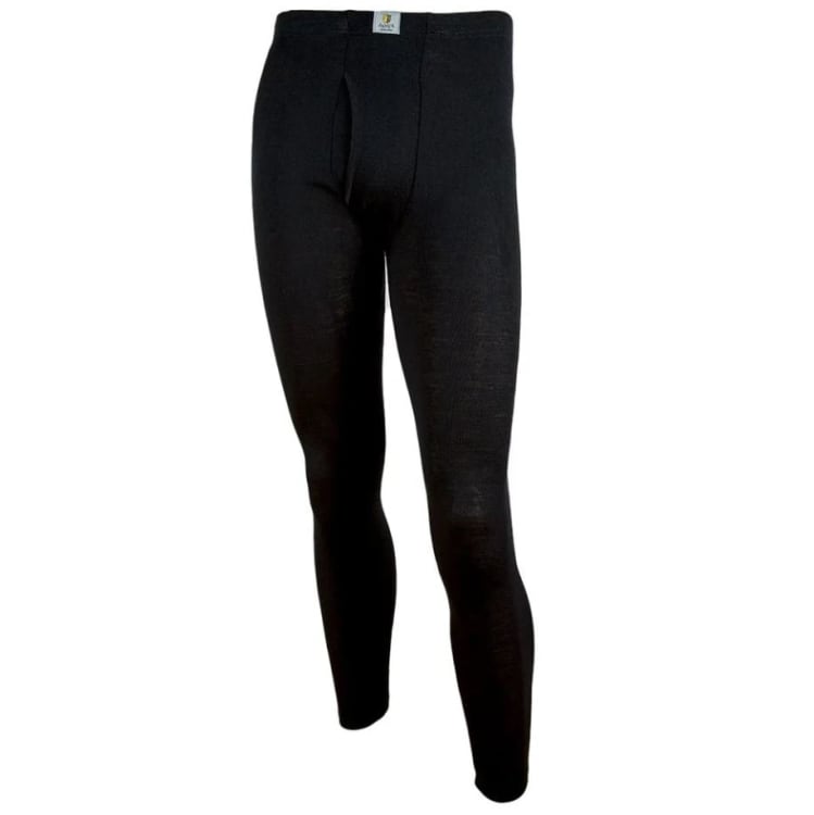 JANUS LONGS I 100% MERINOULL, SORT